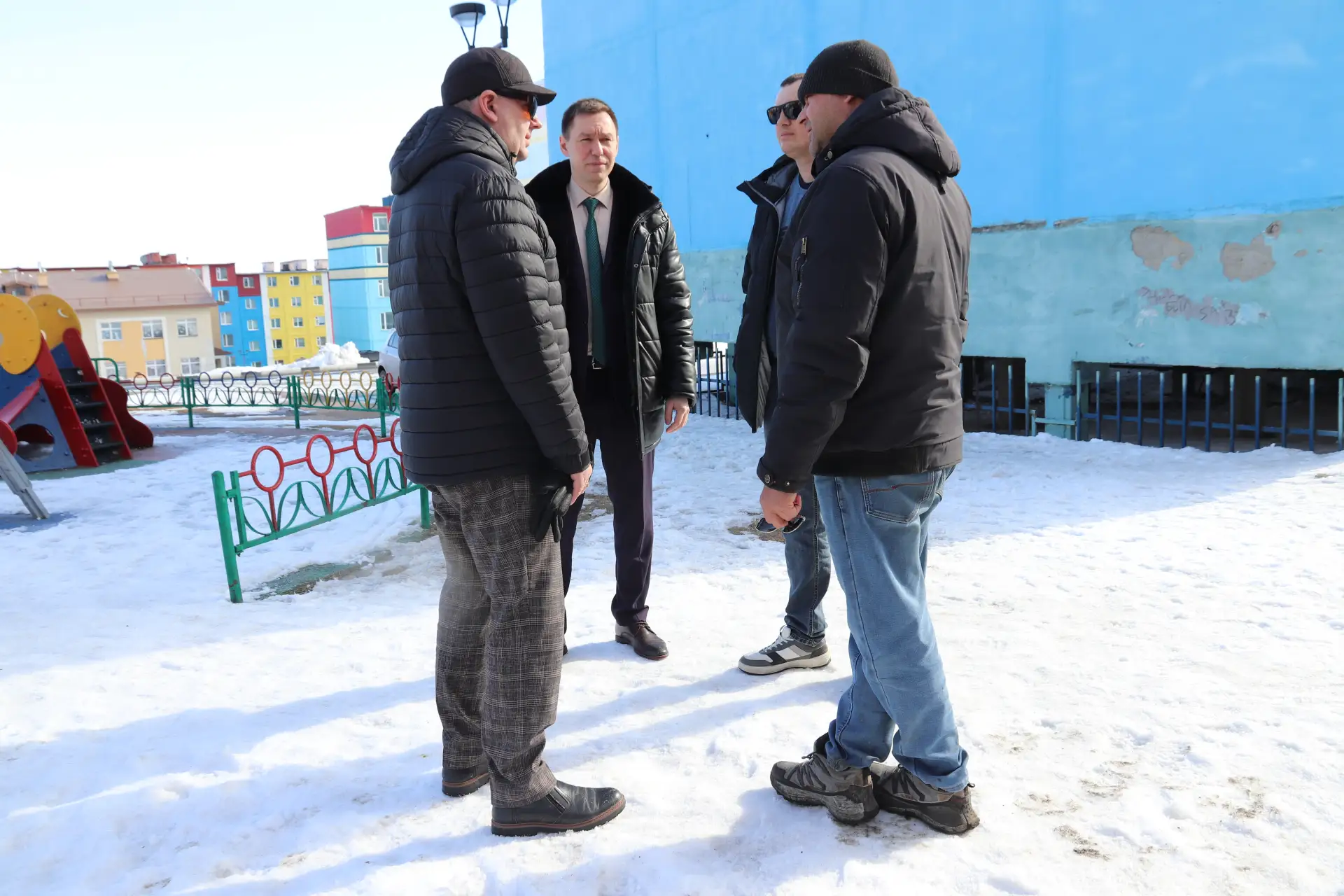 Сегодня рабочая группа под руководством Главы городского округа Анадырь Сергея Спицына провела очере