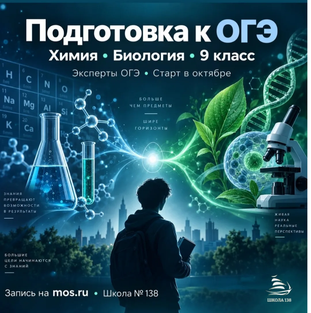 🎓 Открыт набор на курсы подготовки к ОГЭ!