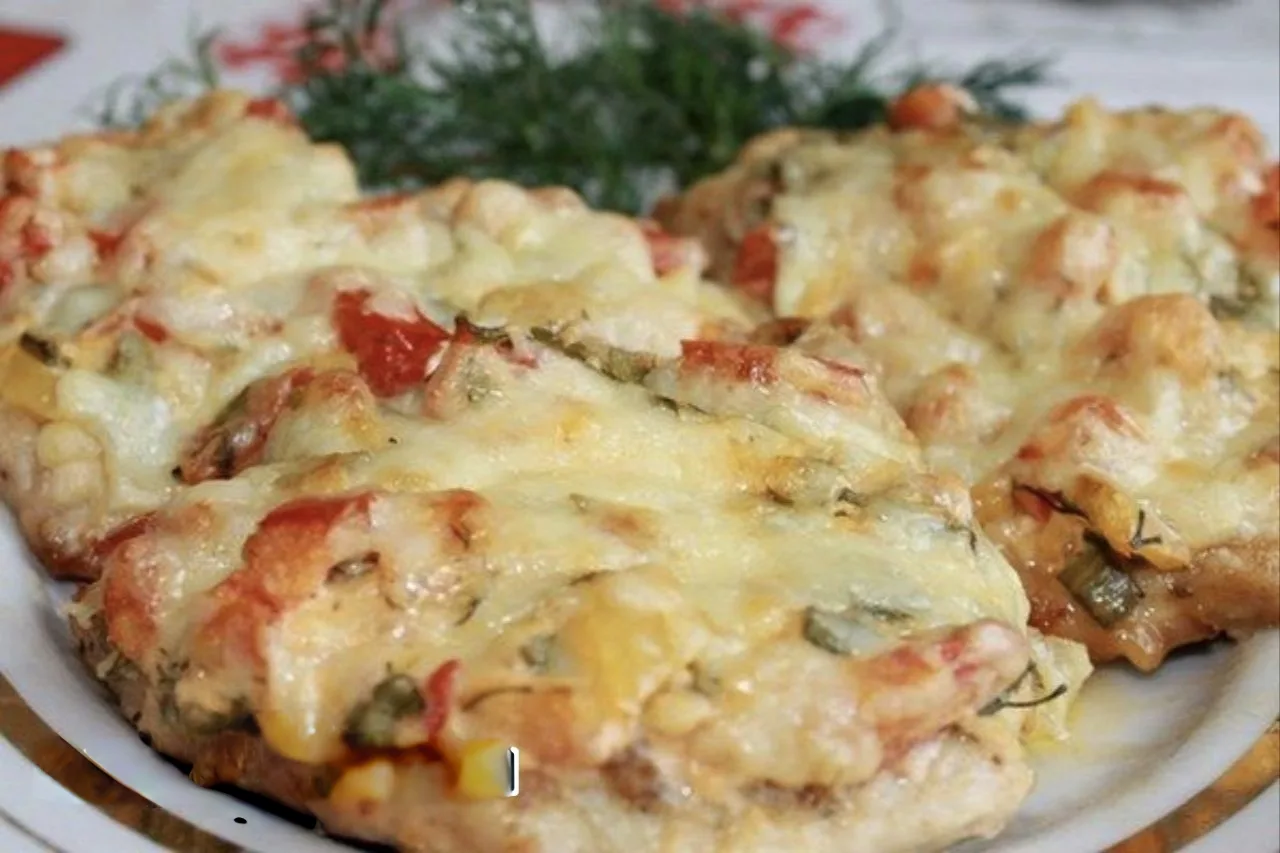 КУРИНАЯ ГРУДКА ПОД ШУБОЙ В ДУХОВКЕ #ужин #запекание
