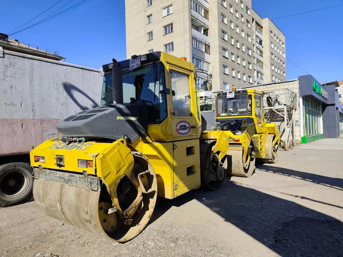 В Бердске заканчивают дорожный сезон