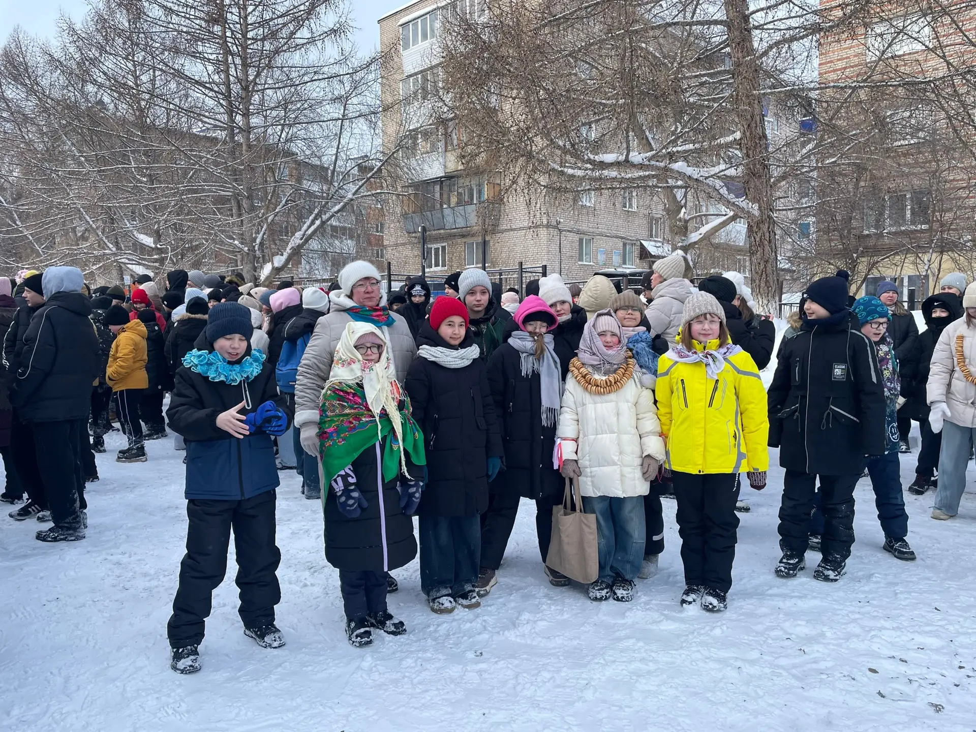 🥞В школе отгремела «Широкая Масленица»! Проводили зиму весело: с песнями, хороводами, народными игра