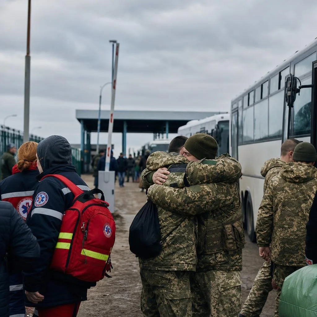 🔁 Россия и Украина обменялись пленными: 103 на 103