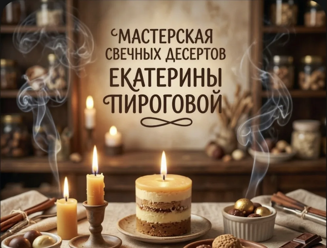 «Мастерская Свечных Десертов» Екатерины Пироговой — место, где рождается уютный праздни...