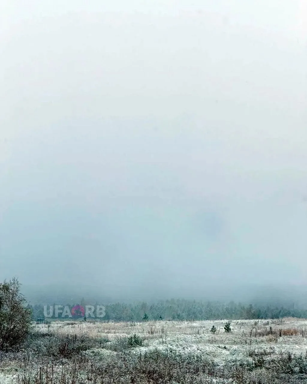 ❄️ В Башкирии выпал первый снег