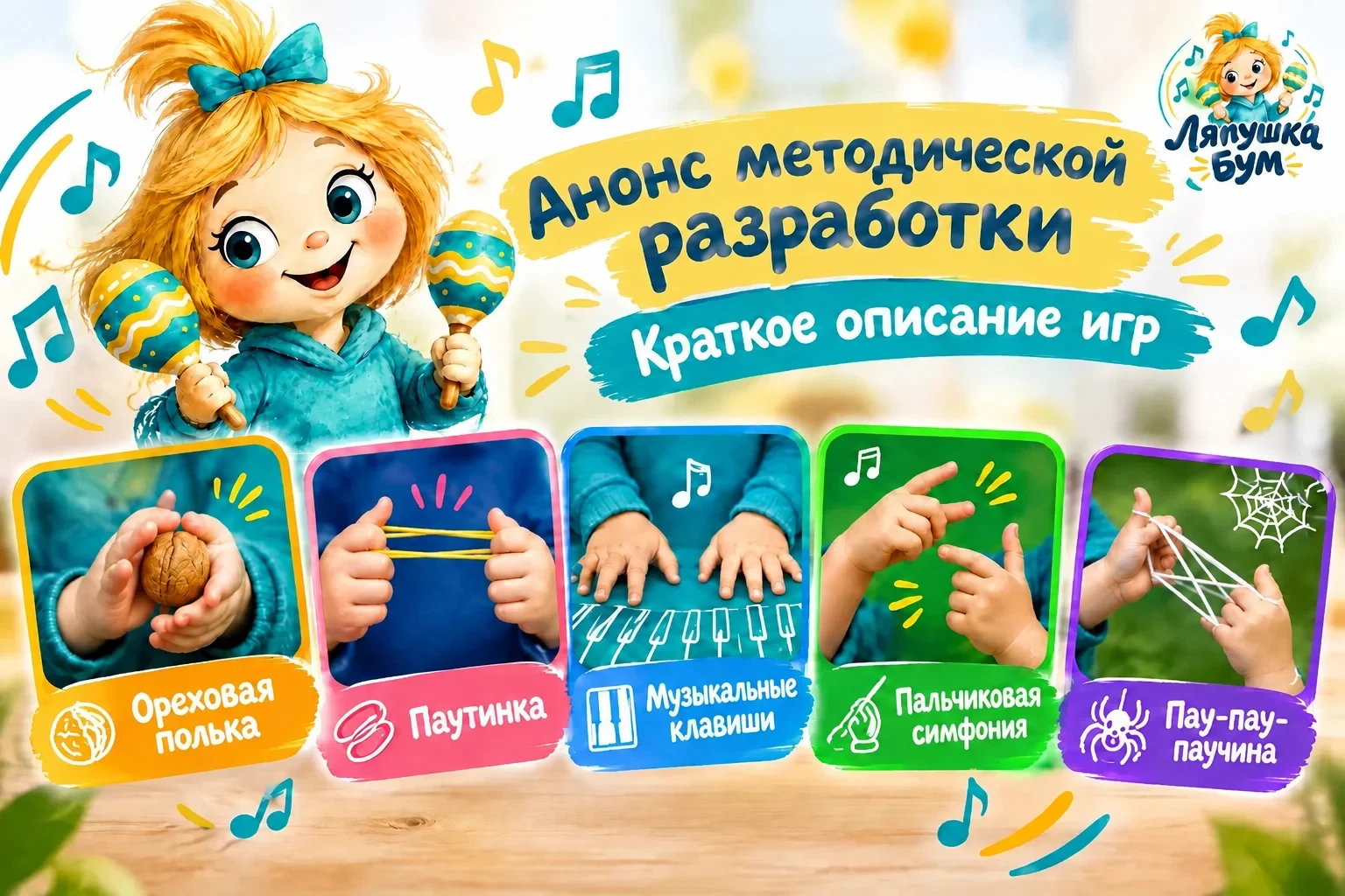 🎹 Готовый инструмент для «Дня мелкой моторики» (и не только!)