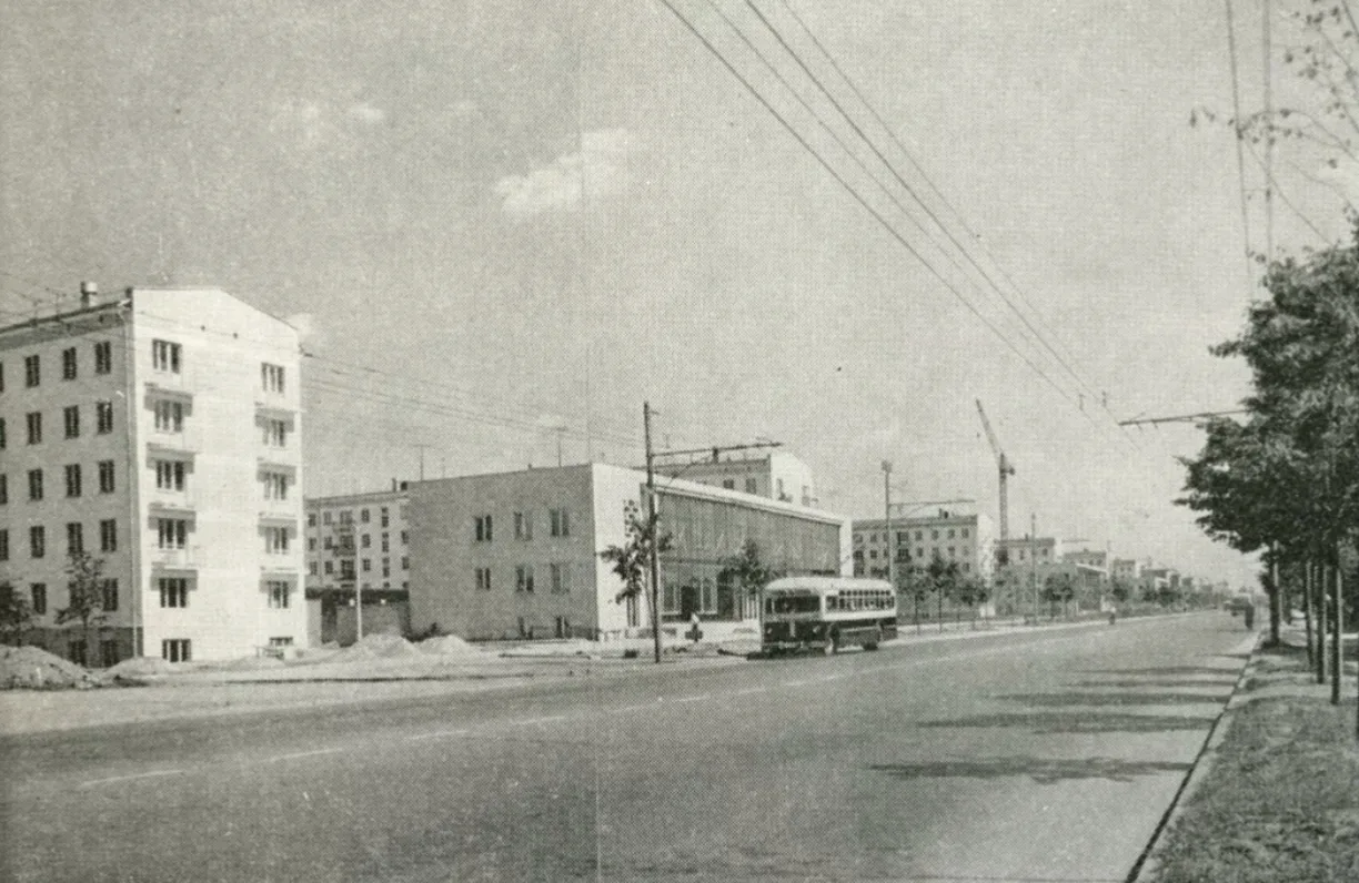 Хорошёво-Мнёвники, квартал №82
Фото 1960 года.

#сзао #хорошевомневники