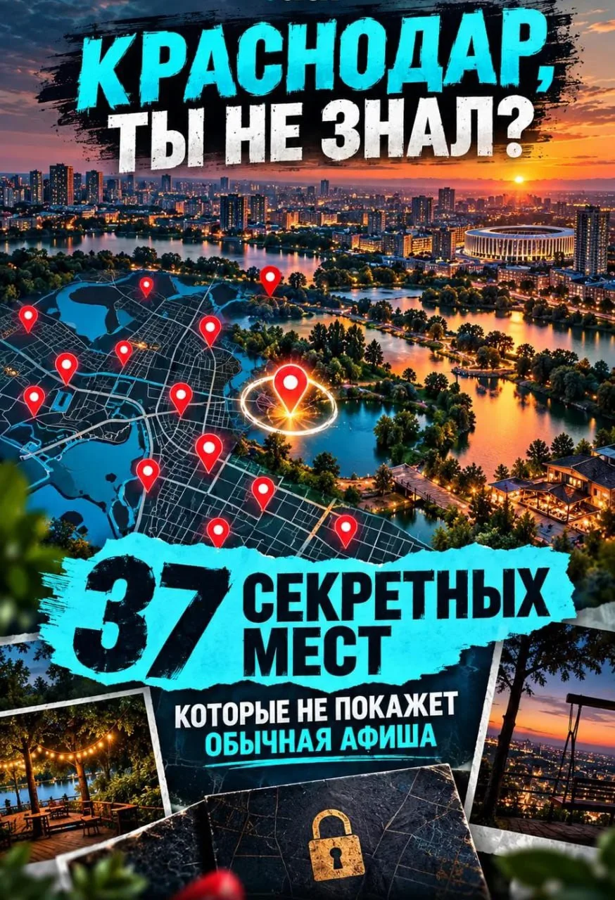 В Краснодаре есть места, о которых Вы даже не подозреваете...