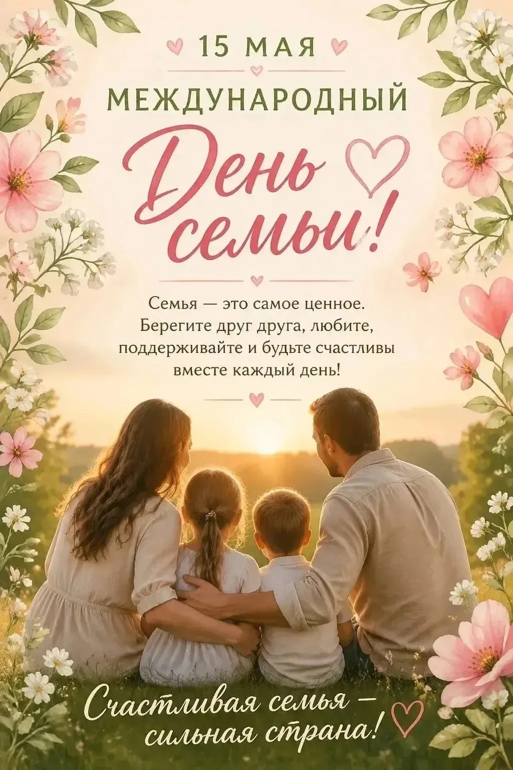 🌿 15 мая — Международный день семьи! 🌿