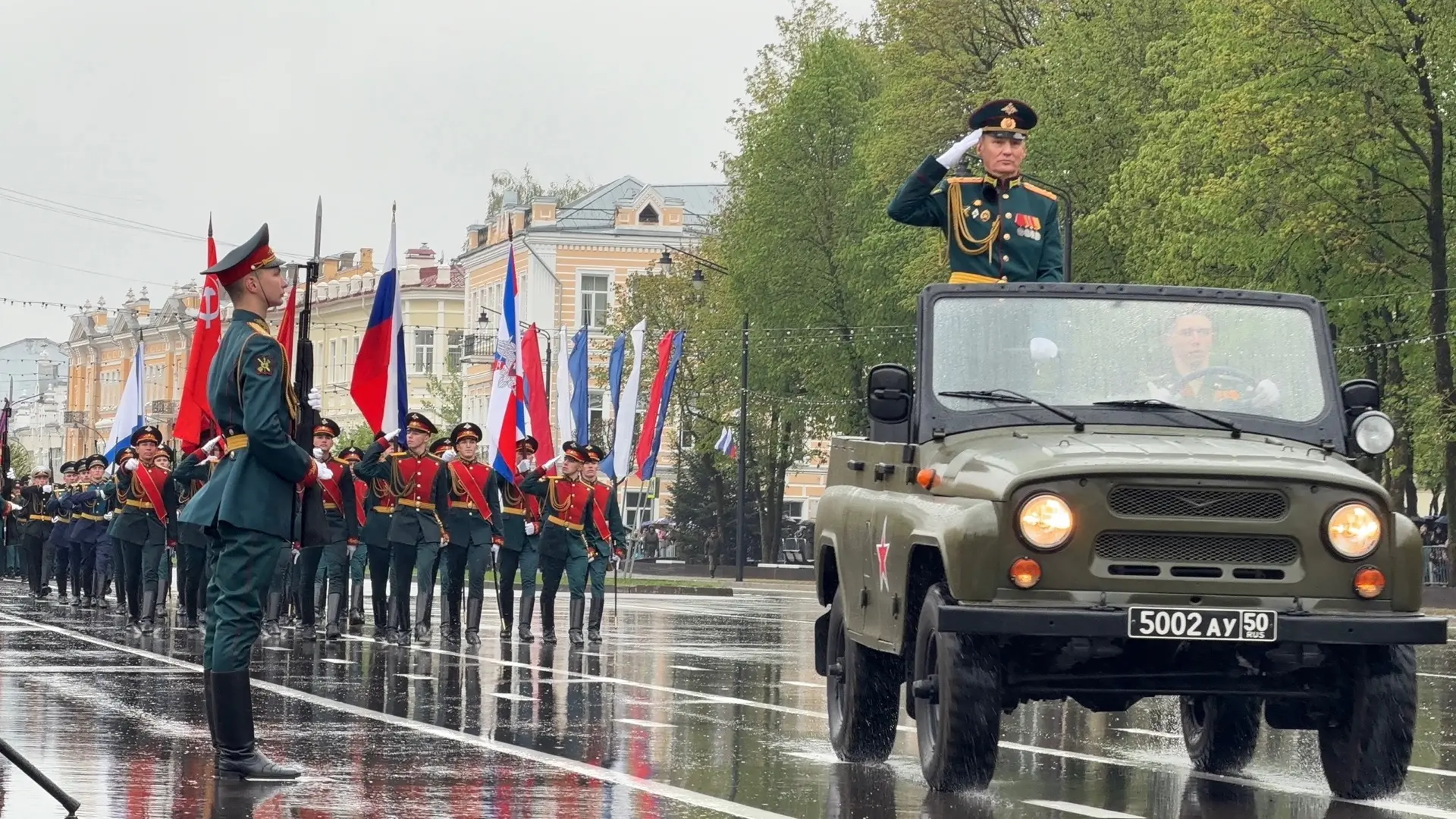 Парад Победы в городе-герое Смоленске