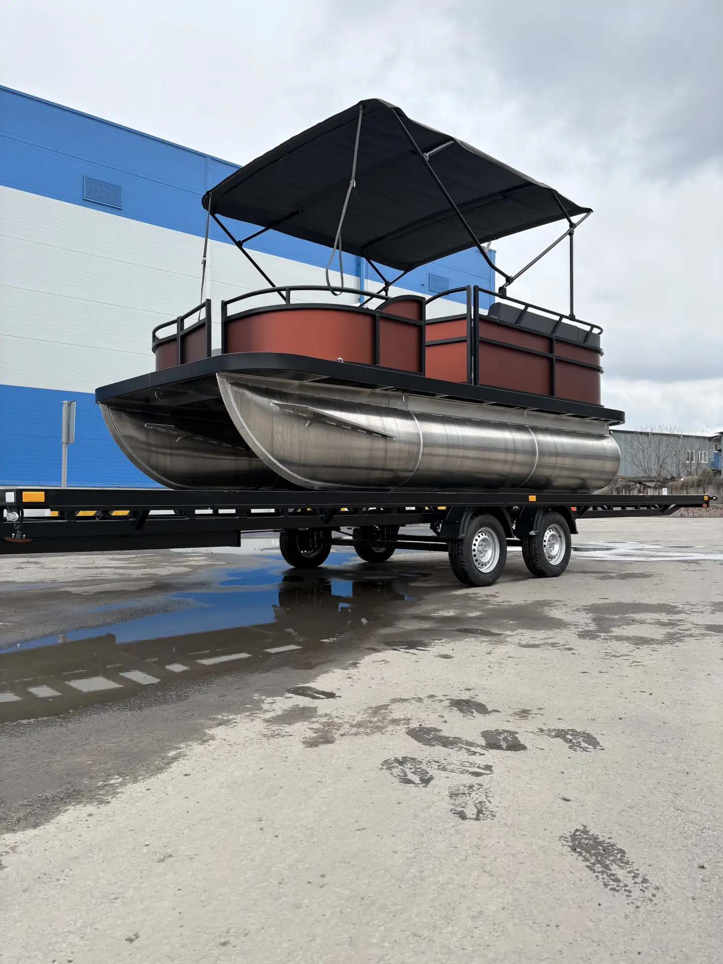 BRO pontoon 50 — новый красавец в нашей понтонной семье!