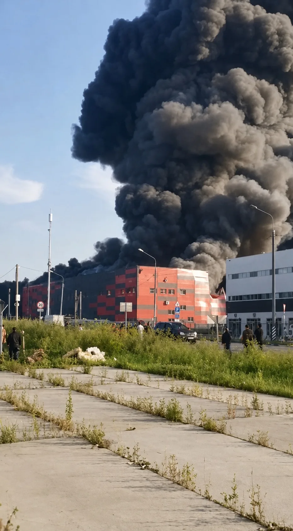 Ночью была массовая атака на Москву и Подмосковье