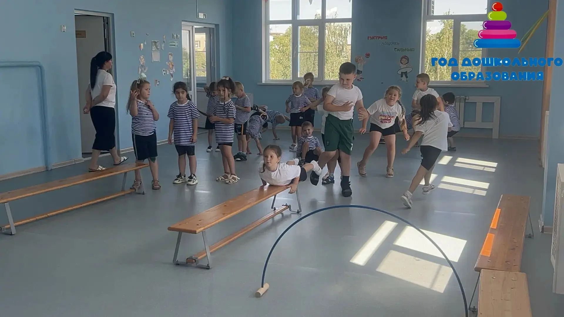 🎉 Летний спортивный праздник в средней группе!🎉