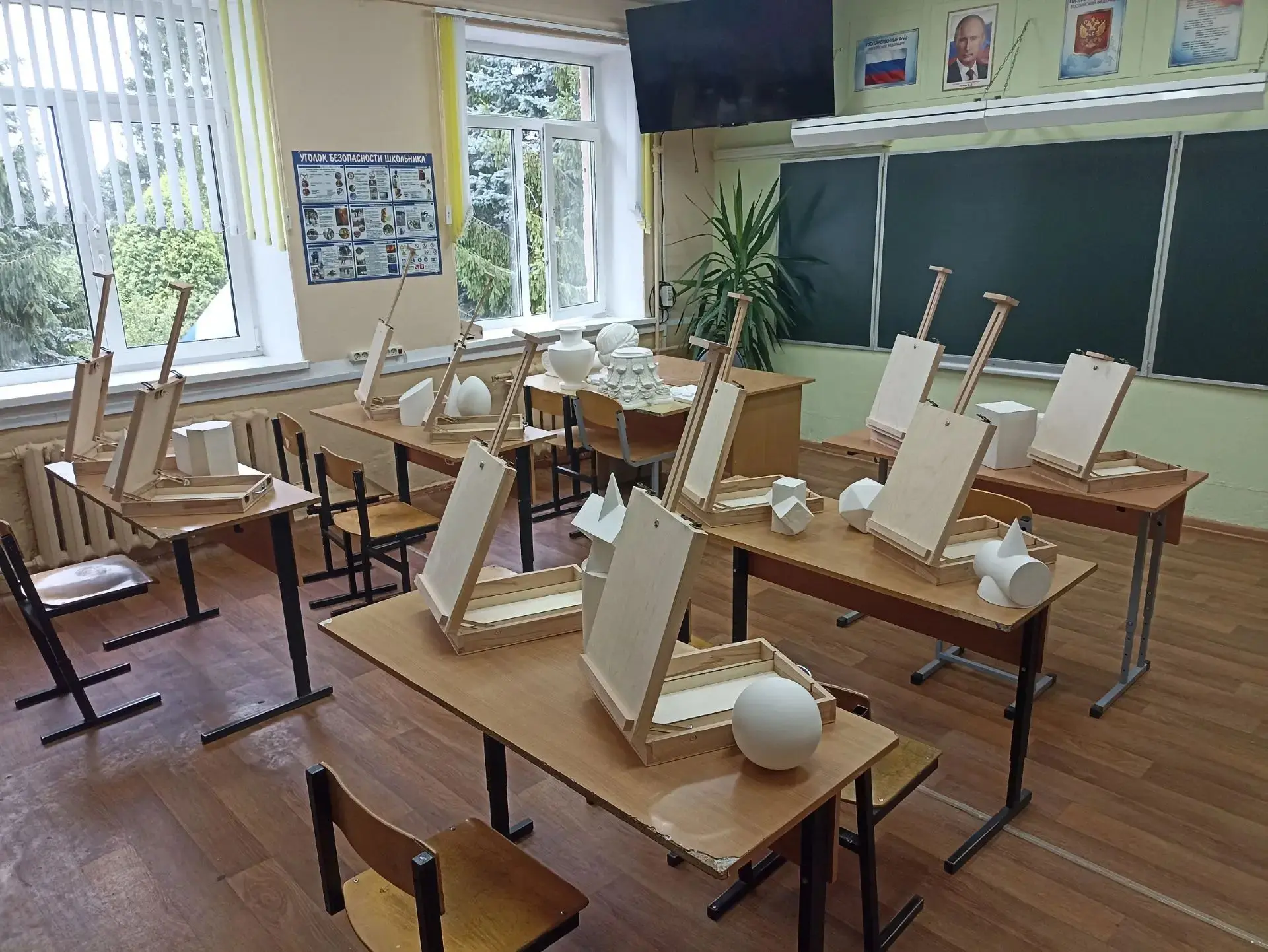 Школы Алексина готовы к 1 сентября.