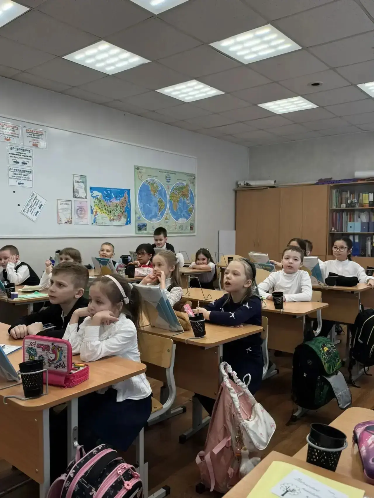 У ребят из 1‑х классов прошли необычные и очень важные уроки в рамках Экологического марафона! 👦👧  Н