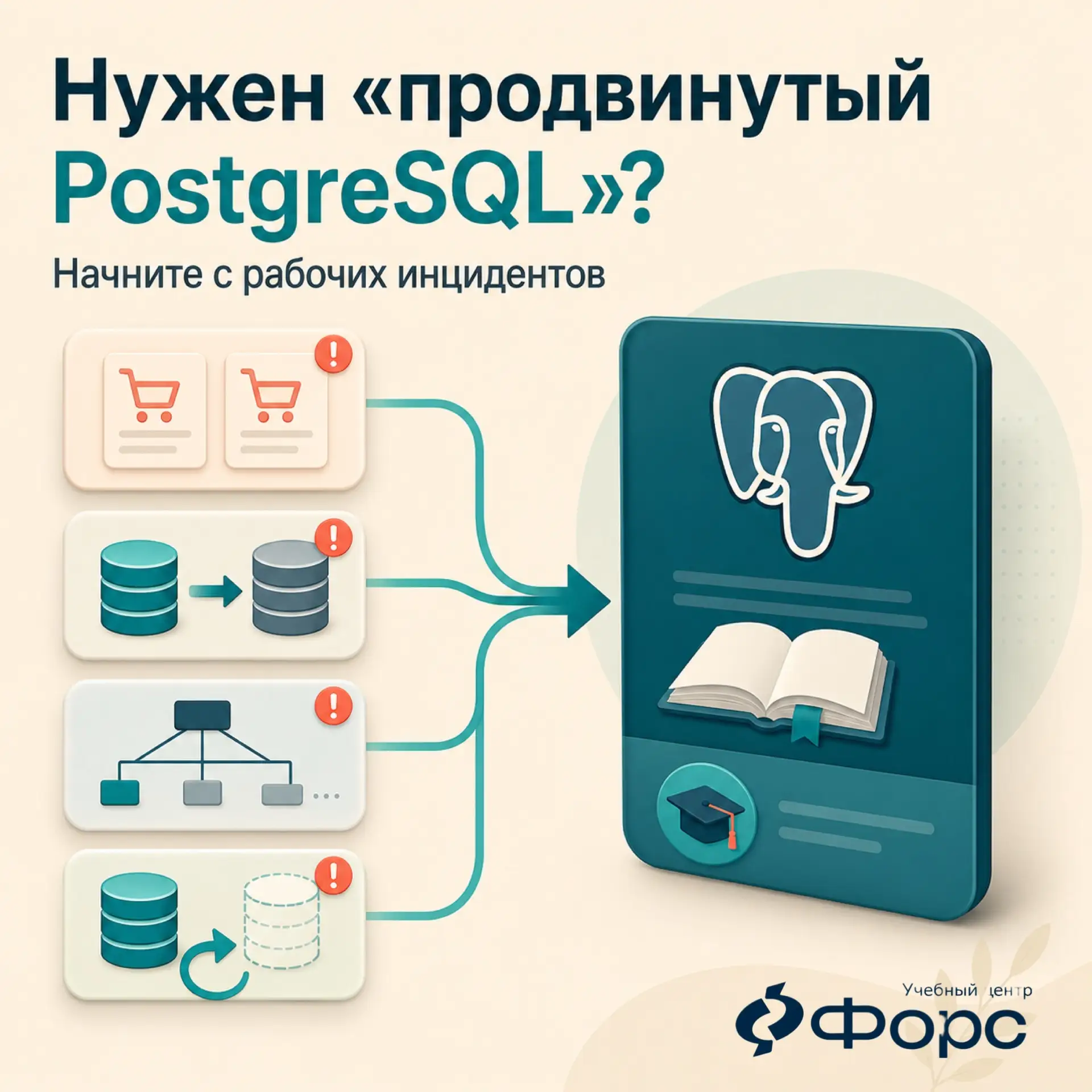 Если команда говорит «нужен продвинутый PostgreSQL», лучше уточнить рабочие инциденты.