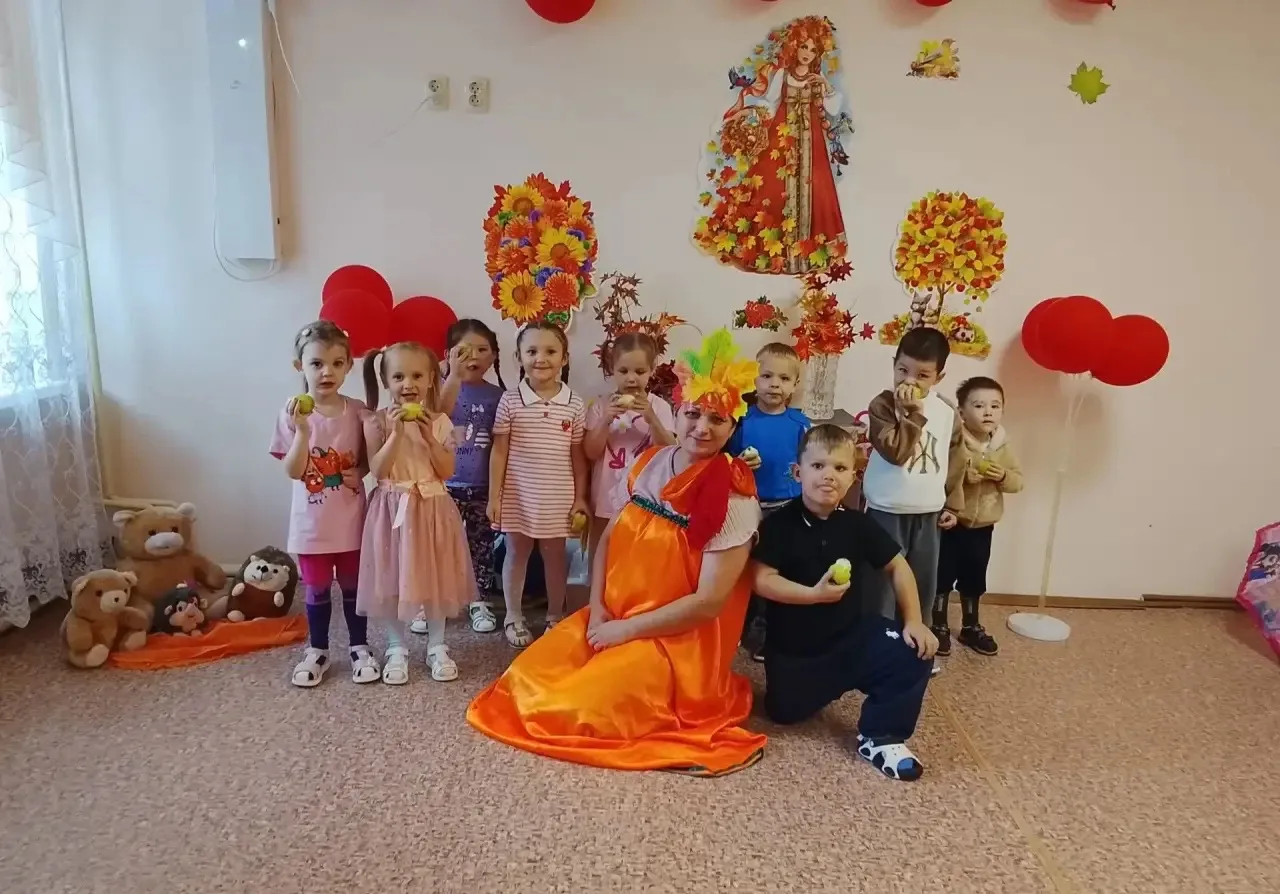 Осенний праздник в нашем детском саду!