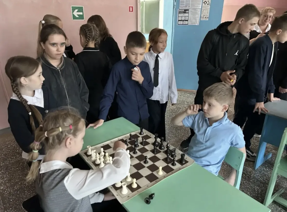 Сегодня, 09.09.2026 г., состоялся второй тур школьного этапа Турнира по шахматам среди ...