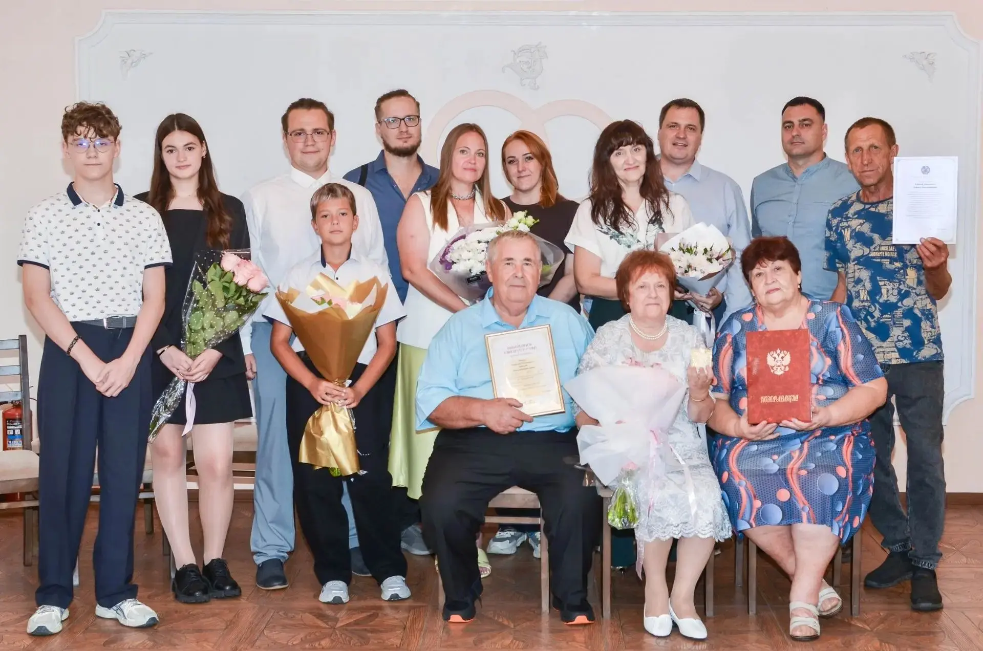 💍В Алейском секторе ЗАГС состоялась торжественная регистрация золотого брака супругов ...