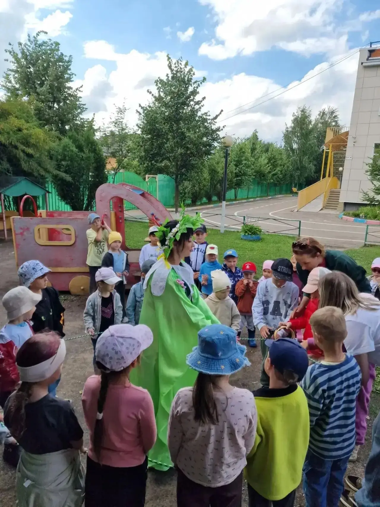 Ребята из дошкольного отделения №3 отправились в настоящее приключение, посвященное празднованию Дня