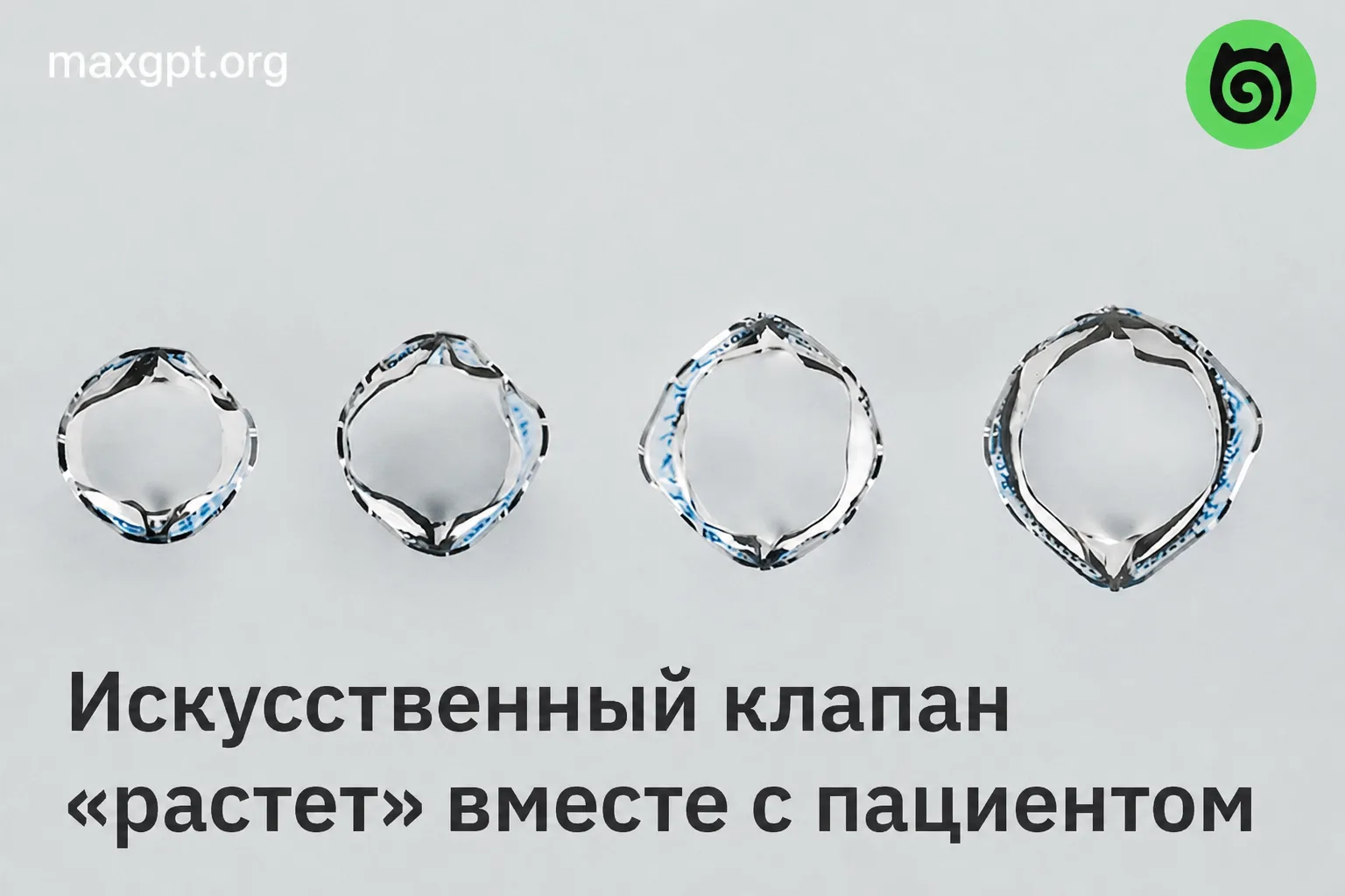 ❤️ Ребенку установили сердечный клапан, который сможет «расти» вместе с ним