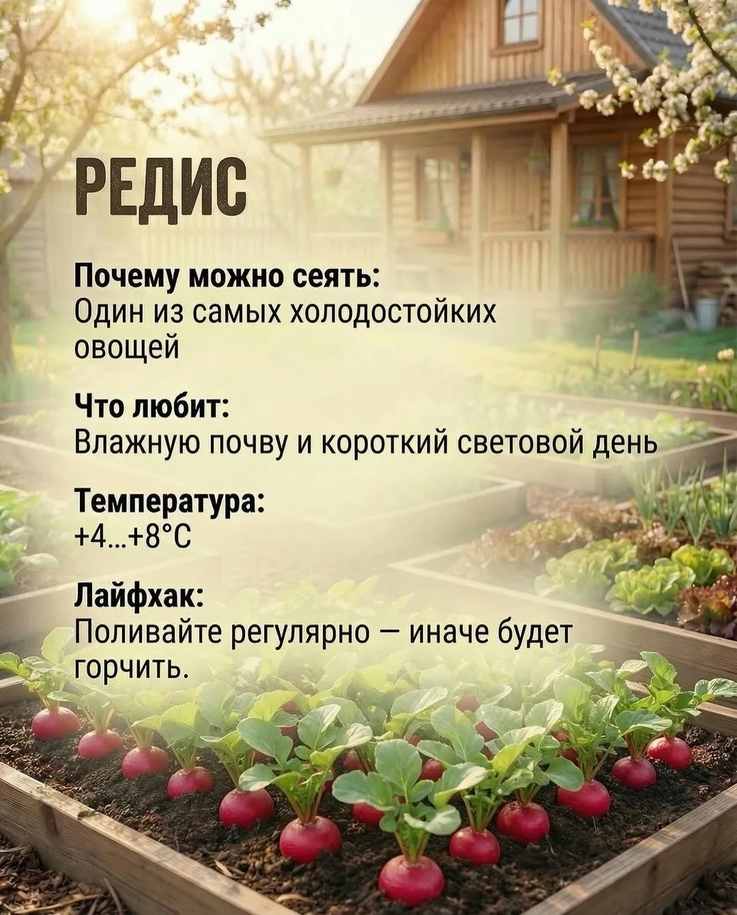 Что сеять в начале апреля, чтобы точно взошло и дало урожай?