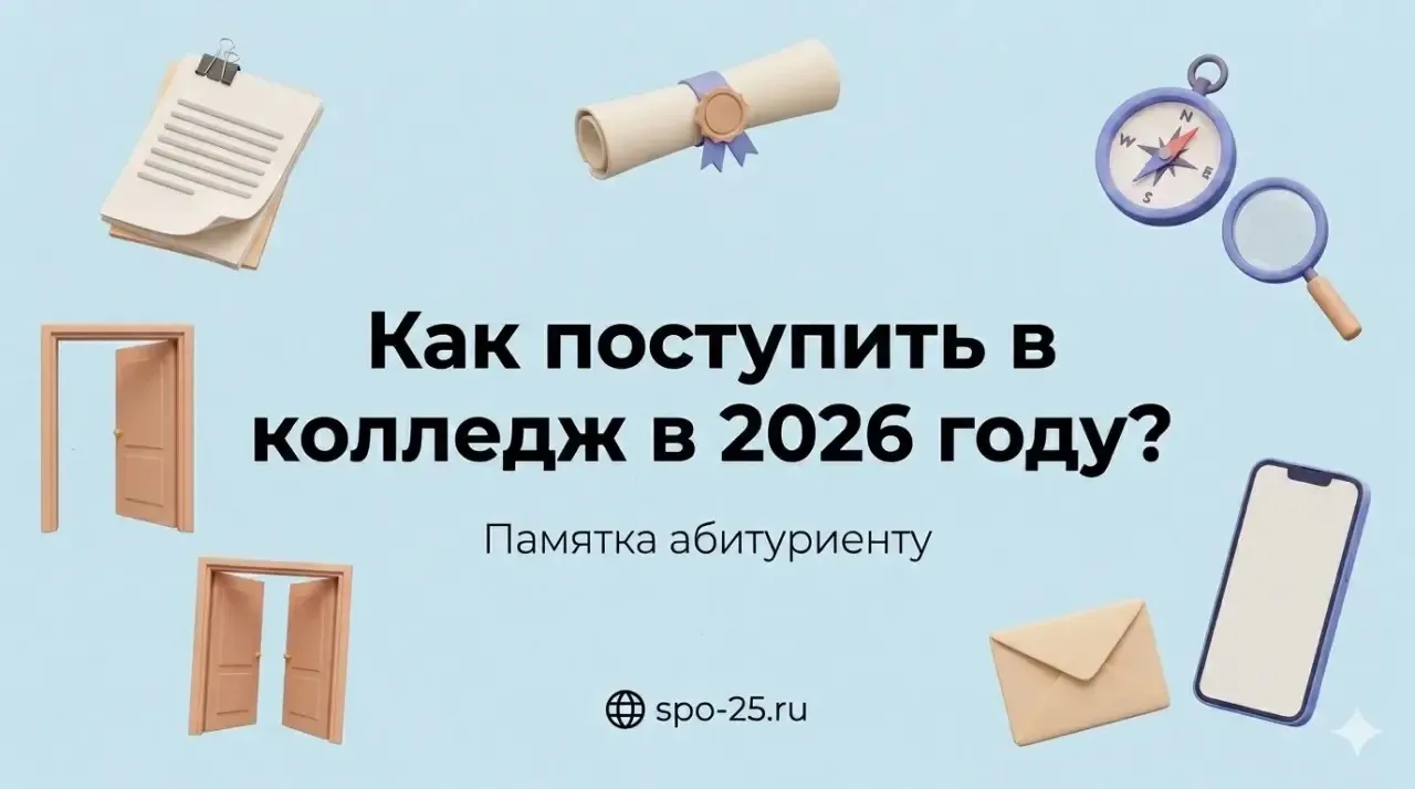 20 июня стартует приёмная кампания в учреждения среднего профессионального образования!
