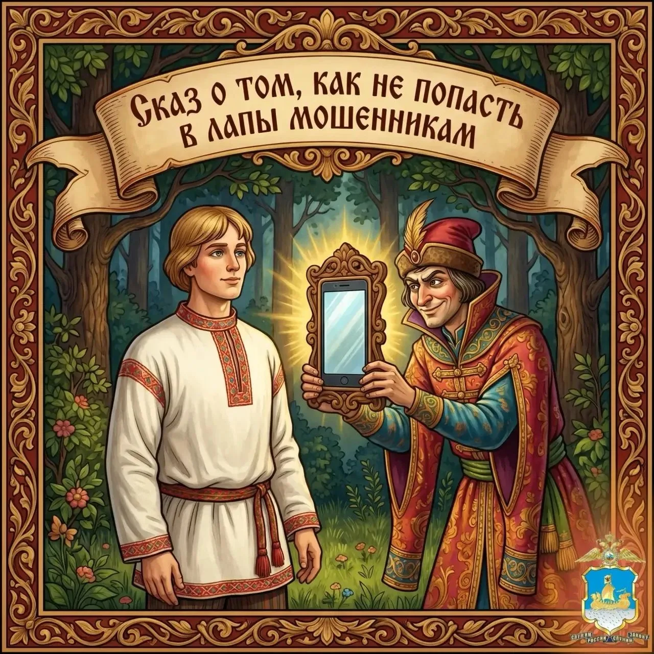📜 Мошенники сегодня — словно герои старых сказок: сулят чудо, а в итоге оставляют ни с...
