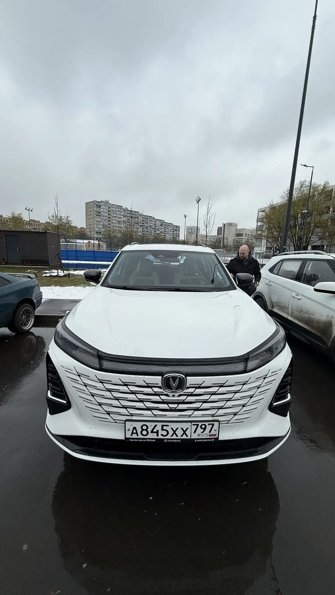 а еще на тест-драй забрала эту красотку changan cs 75 plus на целых 16 дней ! 🥹