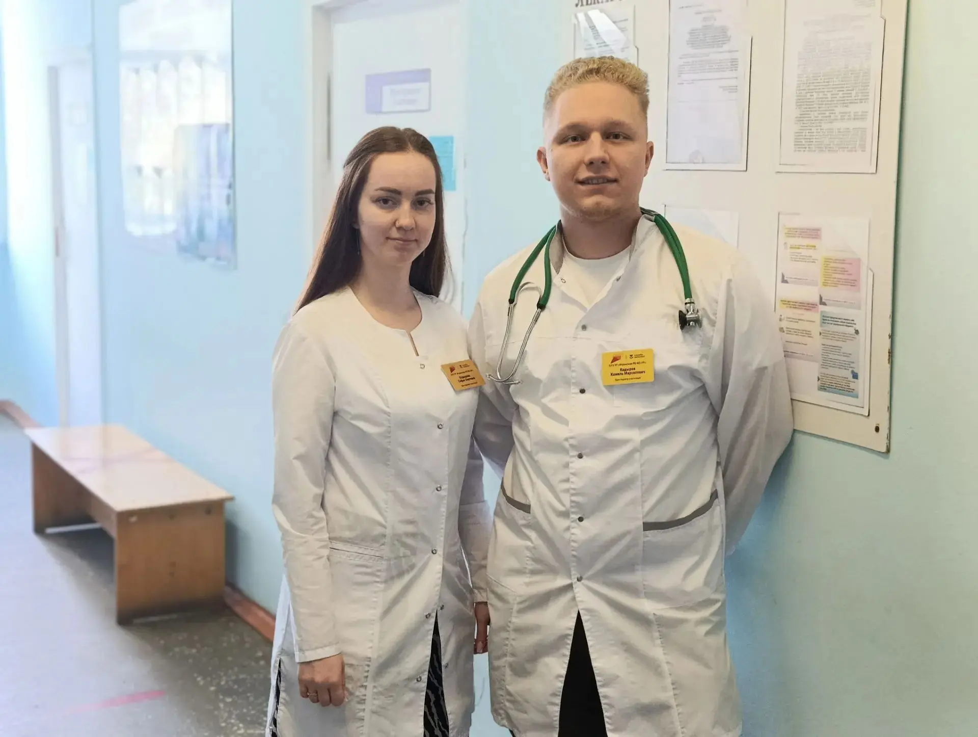 👩🏻‍⚕👨🏼‍⚕Молодая медицинская семья Кадыровых начала свой путь в Игринской районной б...
