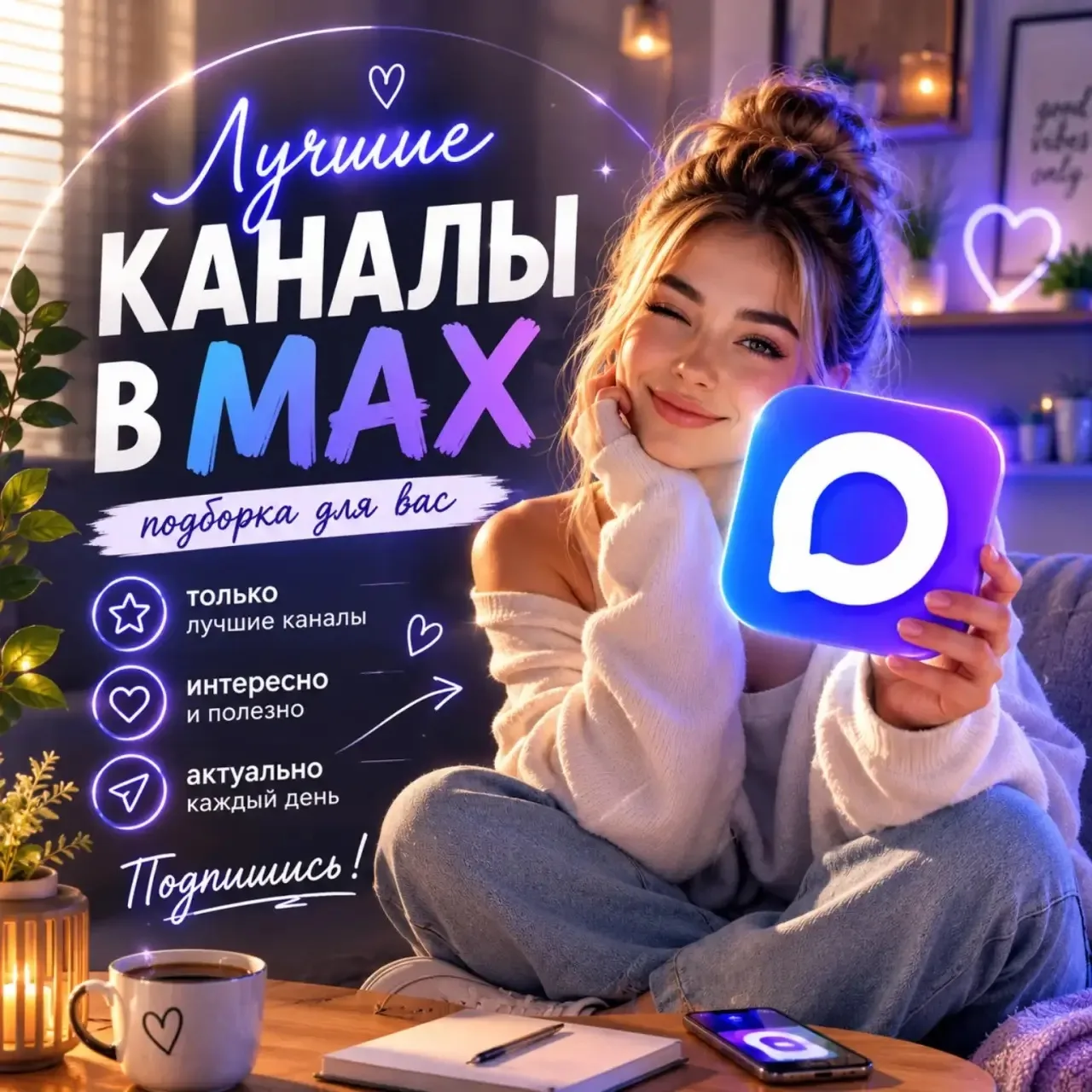 💛 Делимся с вами подборкой самых интересных и залипательных каналов в МАХ! 

🔊 Новая музыка - всё 