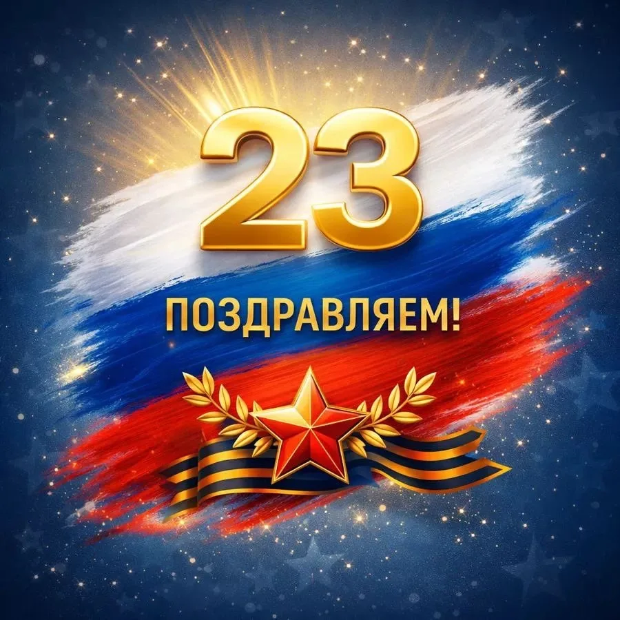 🎉 С Днём защитника Отечества, дорогие мужчины! 🎉  Сегодня мы хотим поздравить всех мужчин с этим зам