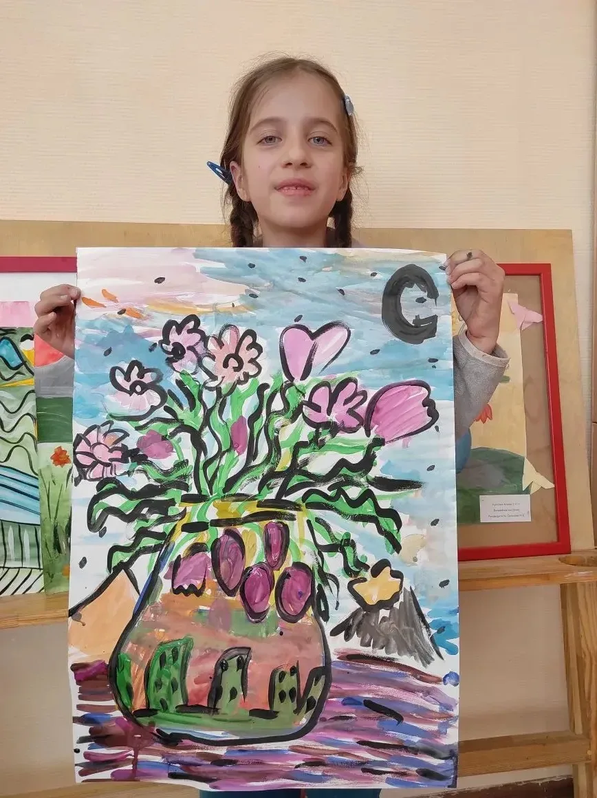 Волшебная кисточка 🎨  🌸С чем еще ассоциируется приход весны, если не с оживающей природой и яркими ц