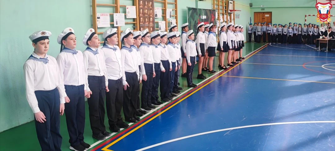 🇷🇺⭐СМОТР СТРОЯ И ПЕСНИ⭐🇷🇺  25 февраля в начальной школе нашего лицея в рамках месячника патриотическ
