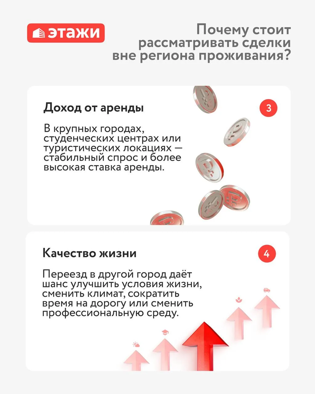 Добрый день! Хочу рассказать вам о важном направлении в недвижимости — межрегиональные ...