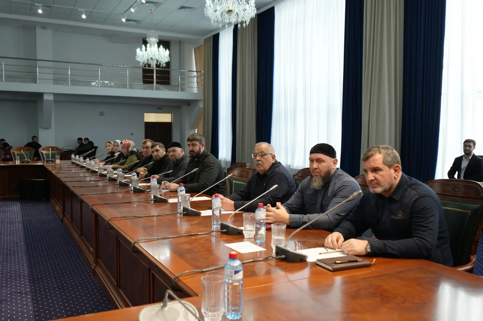 Ассаламу Алайкум!  Сегодня Руководитель Администрации Главы и Правительства ЧР Галас Таймасханов про