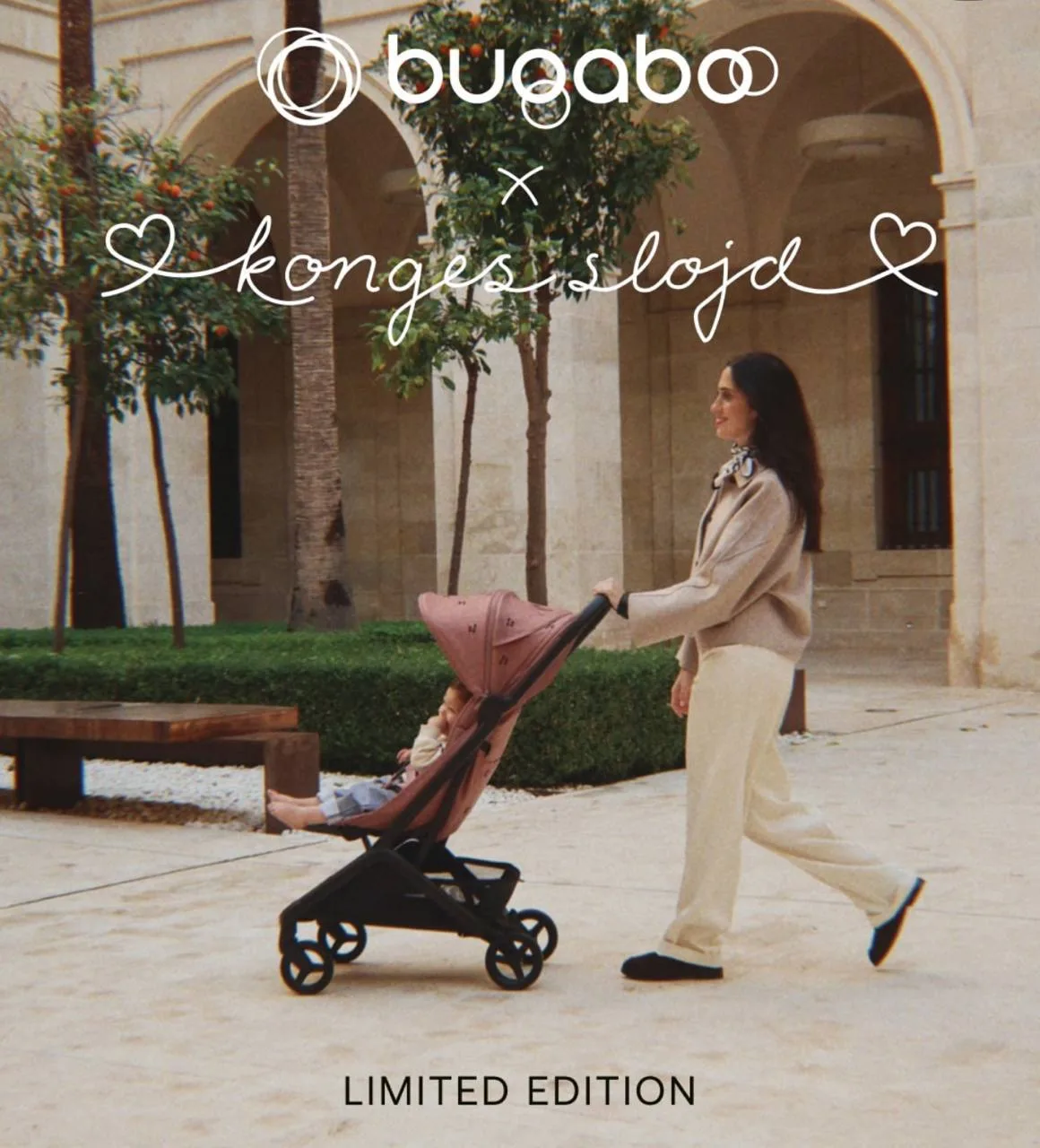 Случайно наткнулась на коллаборацию мечты Bugaboo и Konges Slojd. Хотя наши дети уже без колясок, но