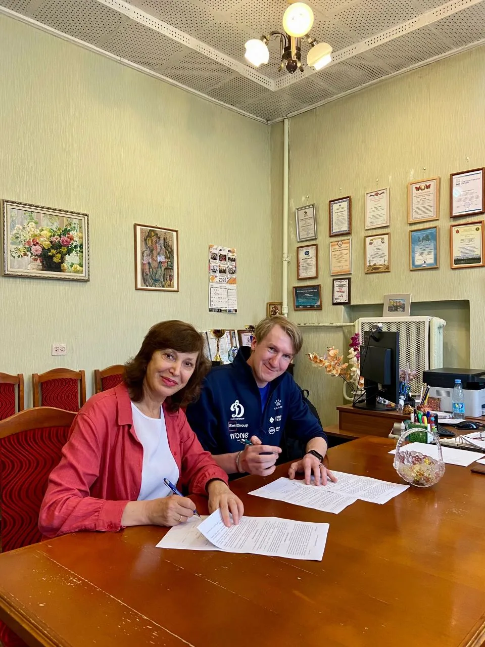 📣⚽ Заключение договора о сотрудничестве! 

Сегодня Дом Детского Творчества Красносельского р-на СПб