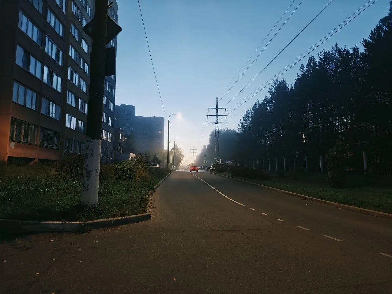 🌕 Тёмные красноармейские осенние ночи