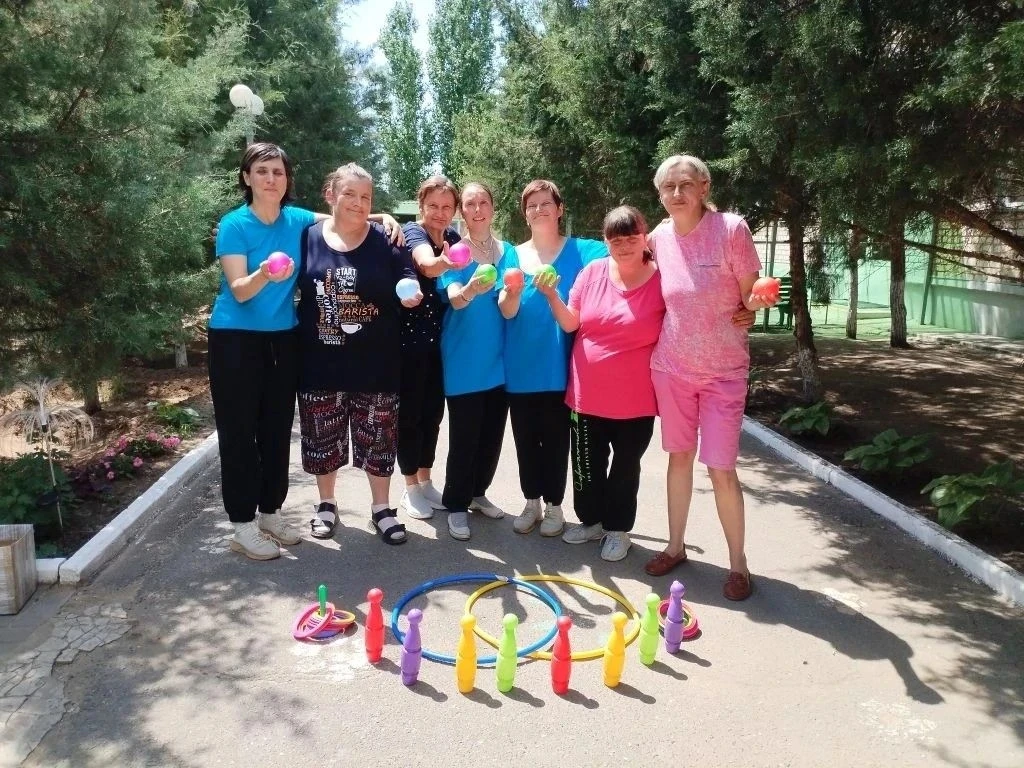 В ГБССУ СО ГПВИ «Калачевский ДСО» проживающие отделения активного наблюдения приняли участие в спорт