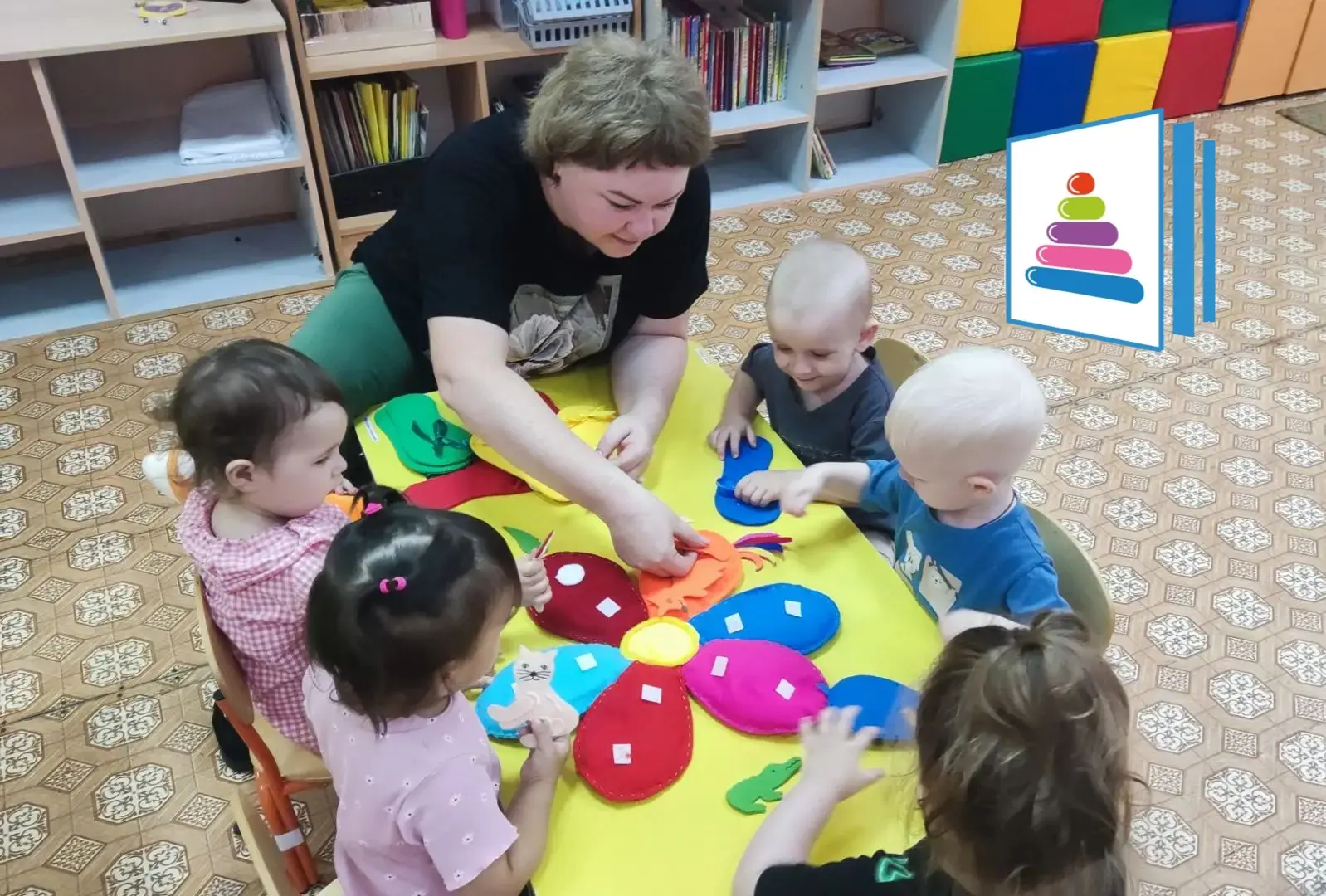 🌼 День Цветика‑Семицветика в младшей группе «Звёзды»! 🌼
Сегодня ребята познакомились с волшебным Ц