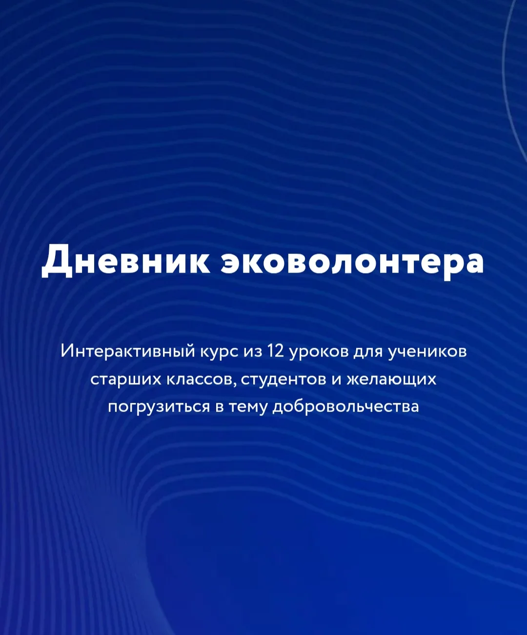 Интерактивный курс из 12 уроков для учеников старших классов, студентов и желающих погр...