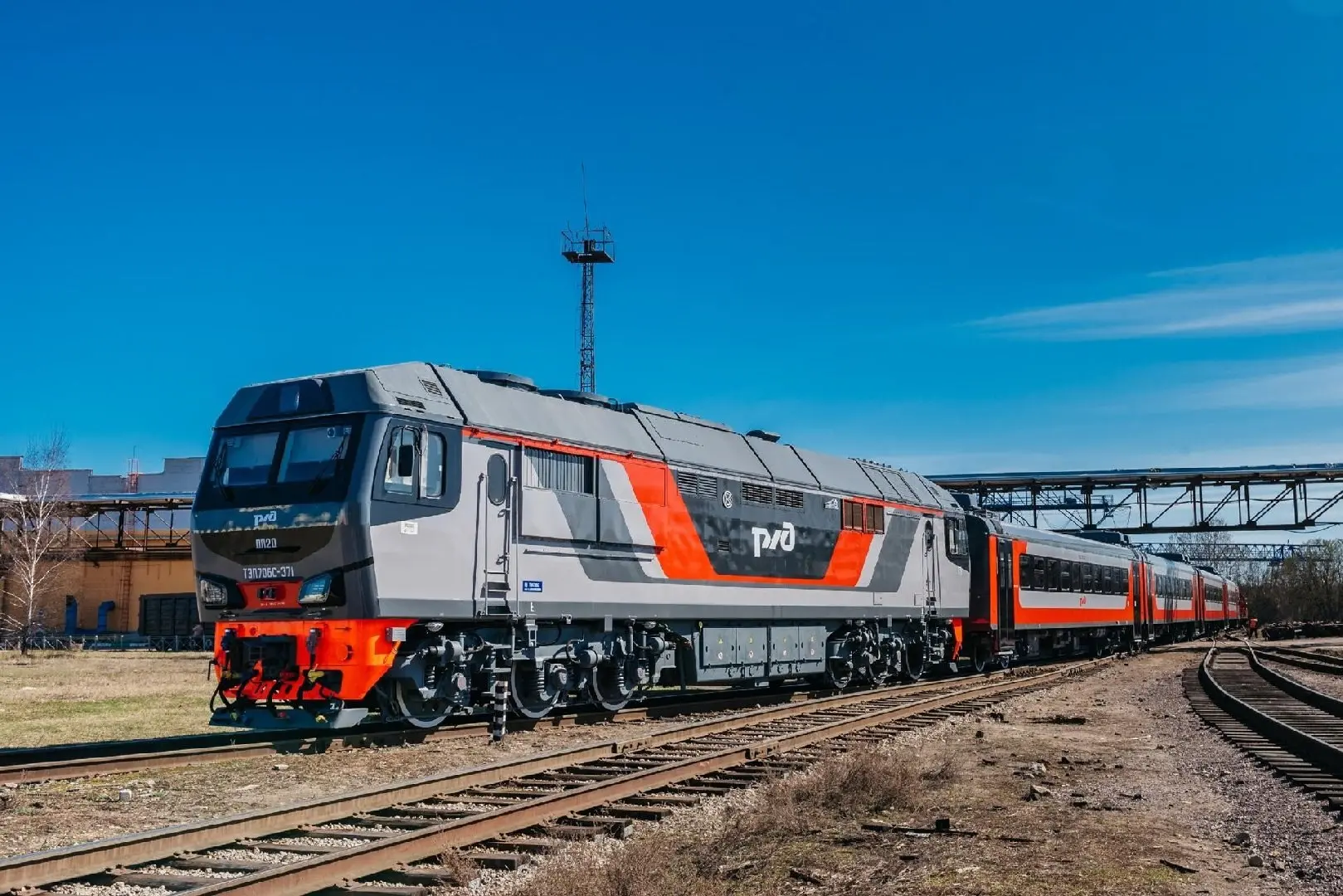 🚆 В Орехово‑Зуевском округе  создали первый в России дизель‑поезд ДП2Д
