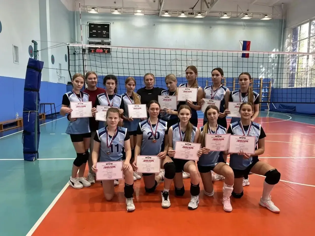 Бронзовый успех наших волейболисток на Первенстве Белгородской области!