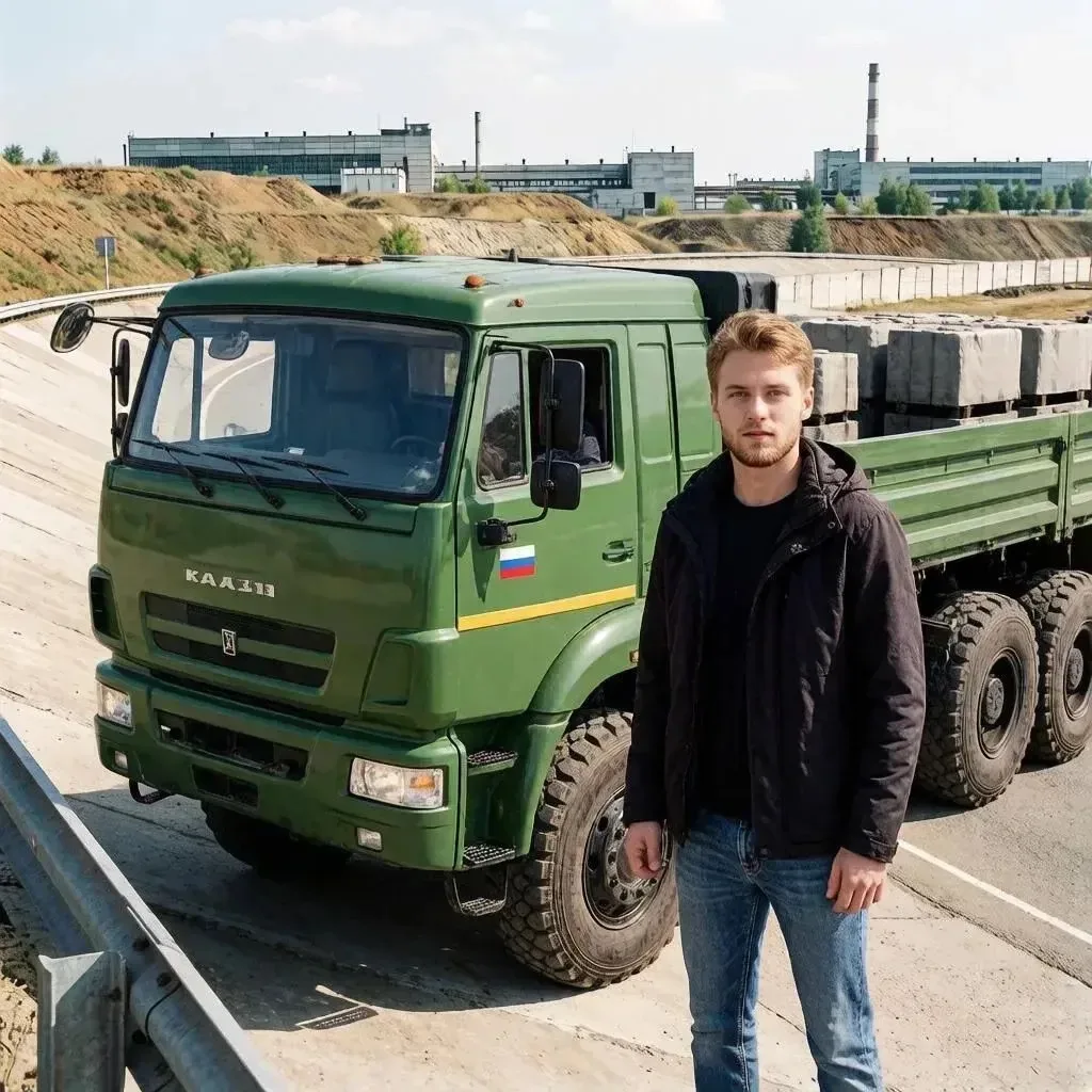 Будущие призывники могут обучиться вождению грузовых автомобилей, в том числе с прицепо...