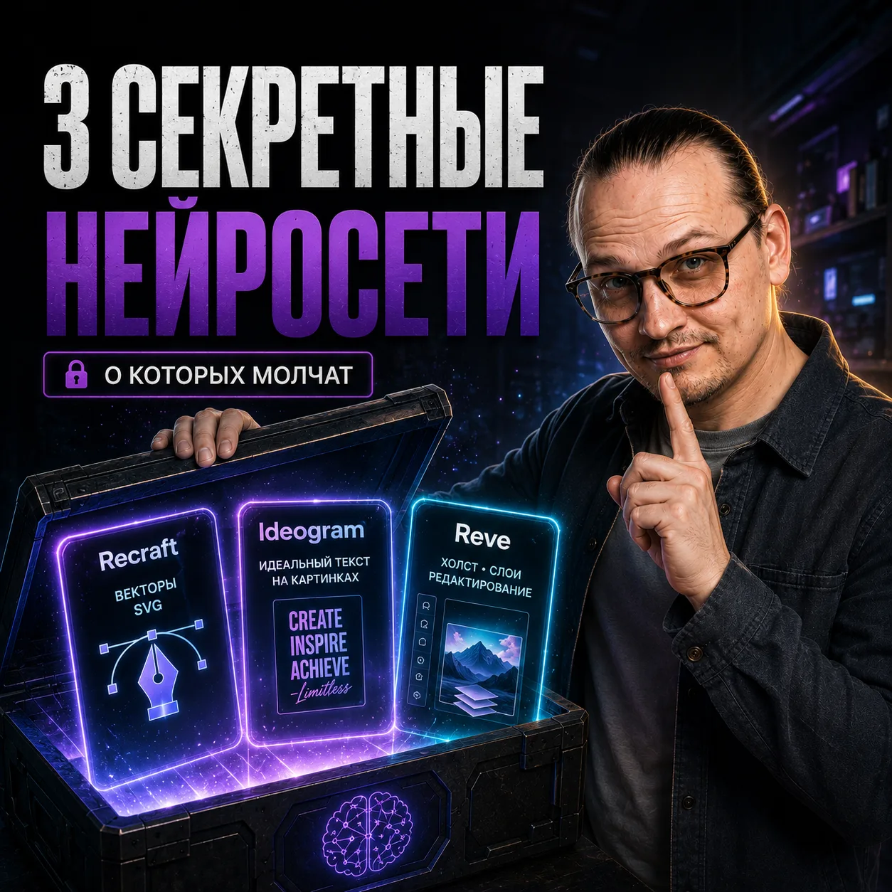 🔓 3 секретные нейросети, о которых вы точно не знаете

Пока все юзают Nano Banana и сидят в Midjour