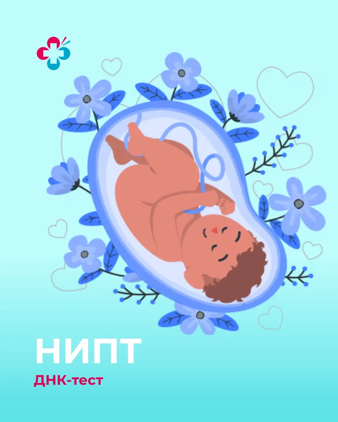 🧬 НИПТ: что это за тест и зачем он будущей маме