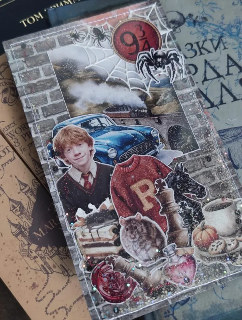🆕 Книжная закладка Рон Уизли