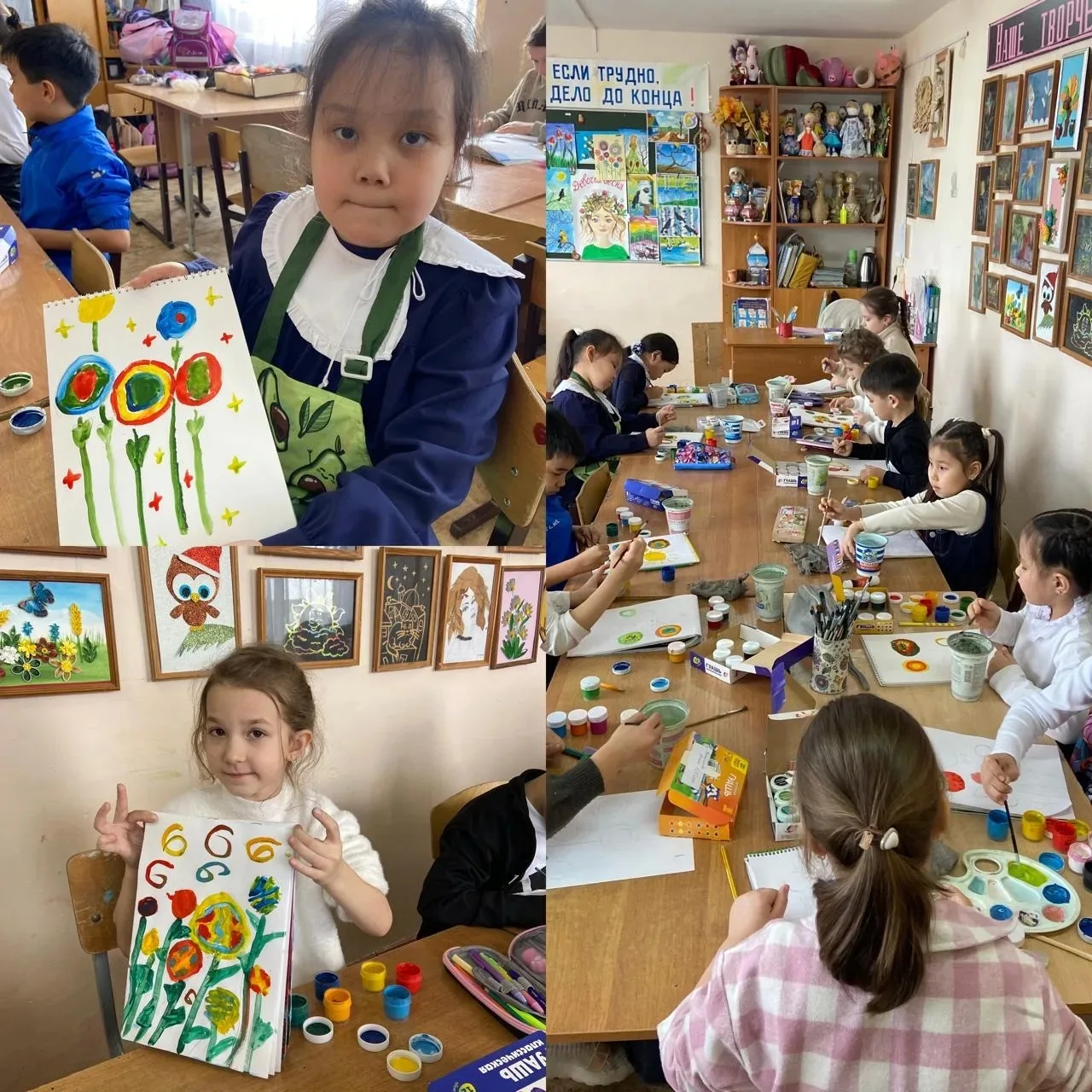 🎨 Встречаем весну творчеством и улыбками!  «Здравствуй, весна!» — под таким девизом прошло увлекател