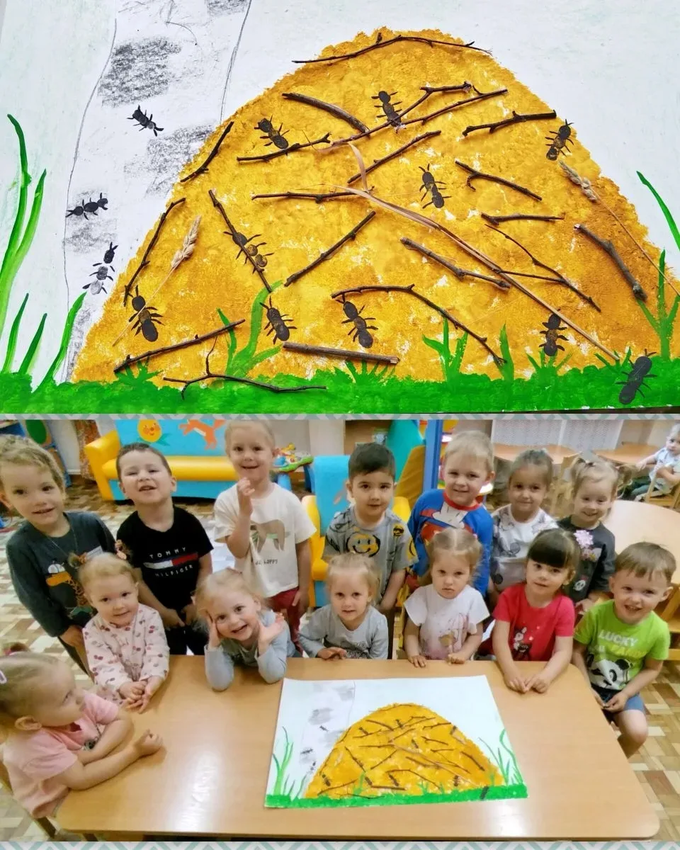 🐜Мир вокруг нас полон чудес, и сегодня наши самые маленькие воспитанники из группы "Бусинки"сделали