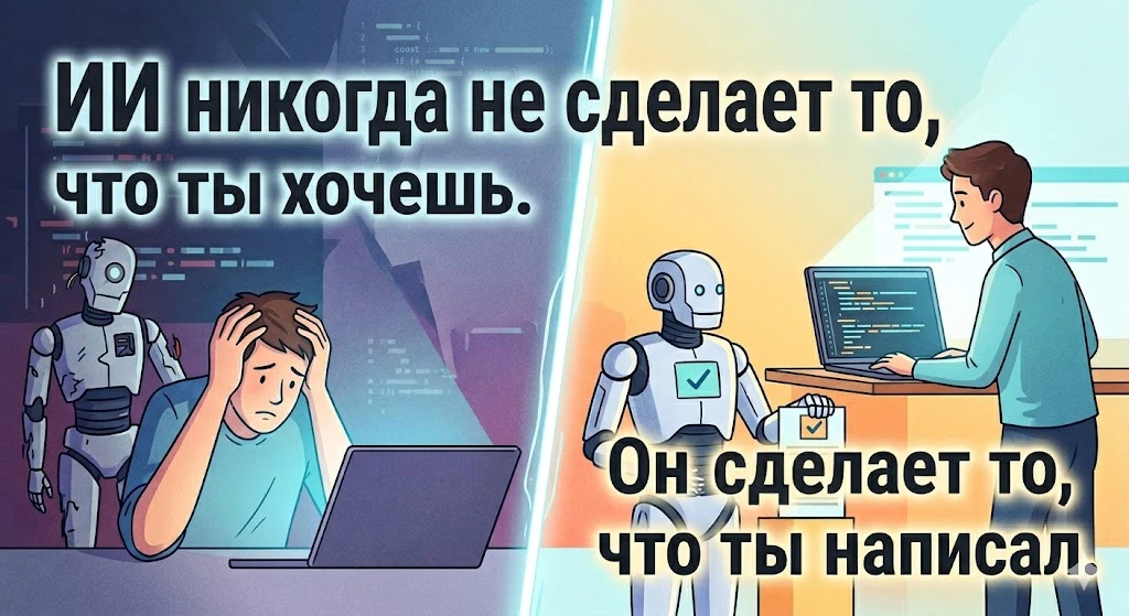 Готовлю презентацию к воркшопу по работе с ИИ для предпринимателей Ивановской области. 
Вот, навеяло